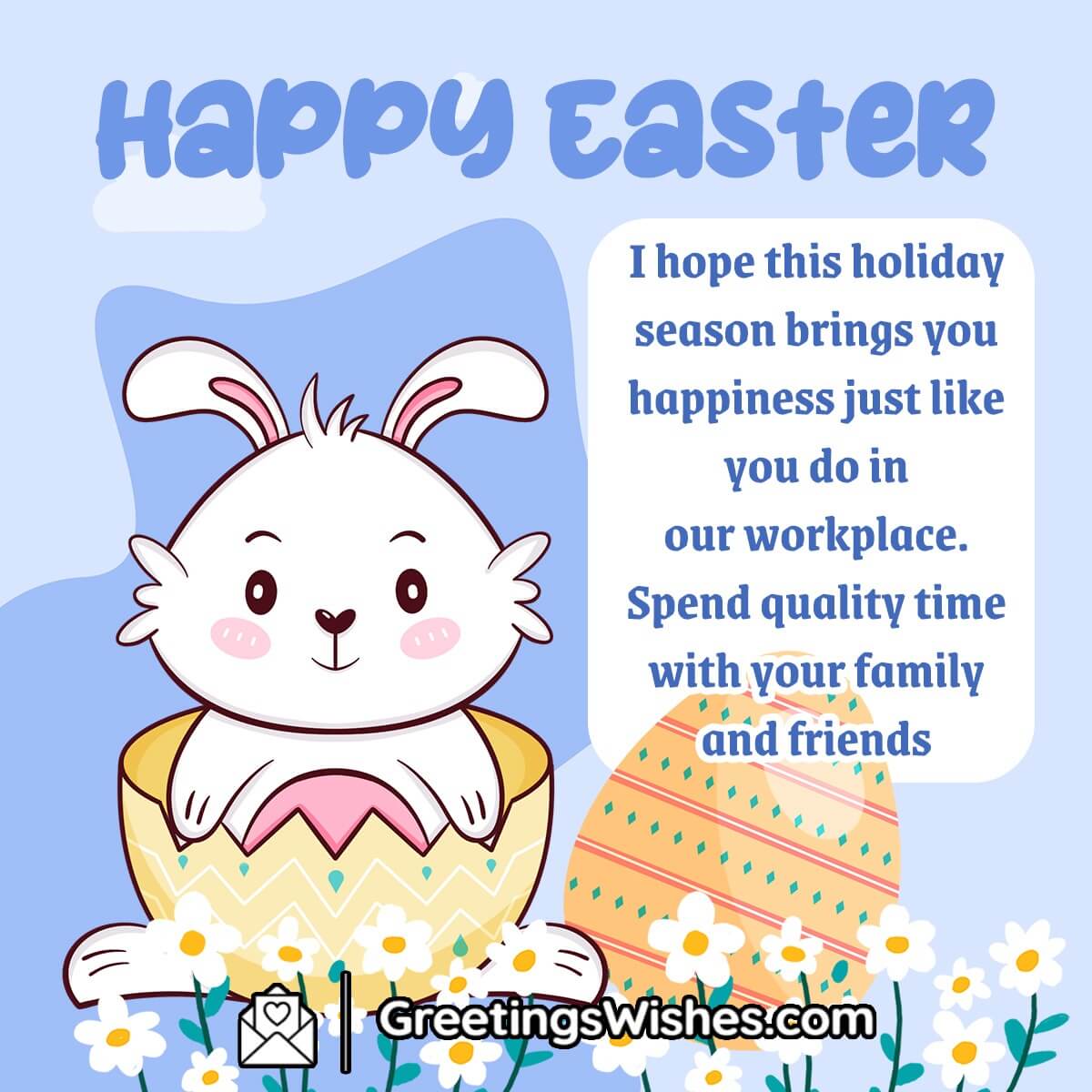 Easter Wishes For Colleagues