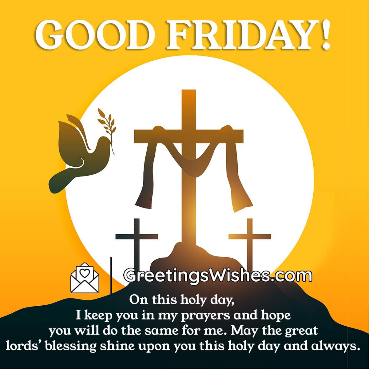 Good Friday Peace Holy Week Background