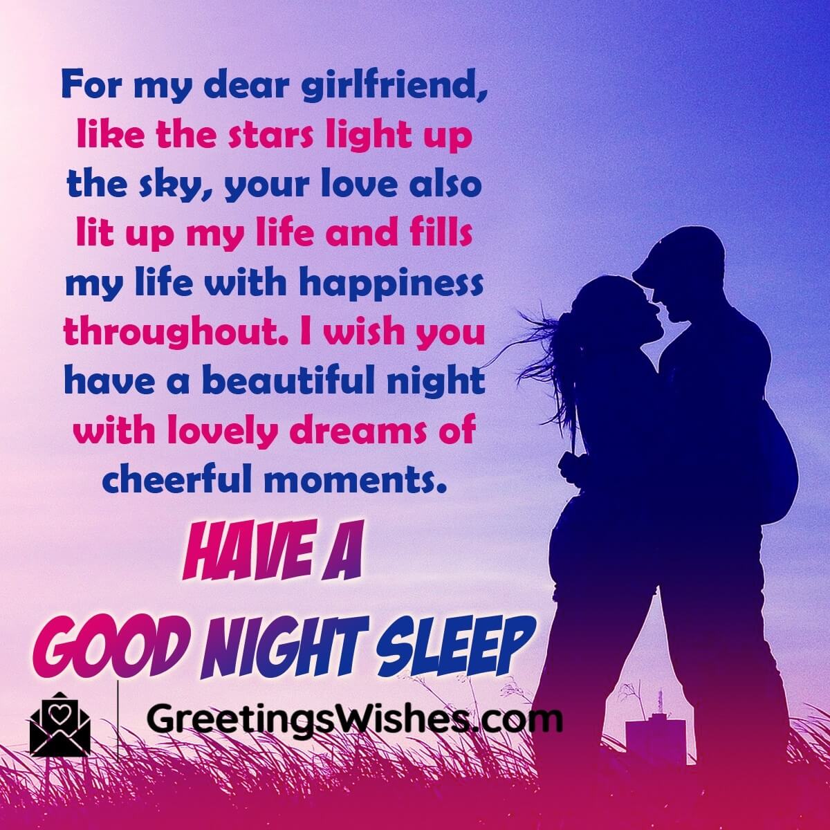 Good Night Message For Girlfriend