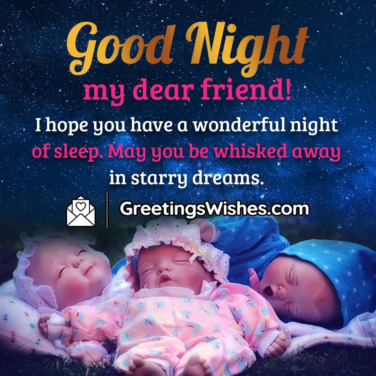 Good Night Wishes For Friend