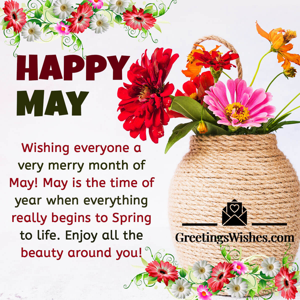Happy May Month Messages