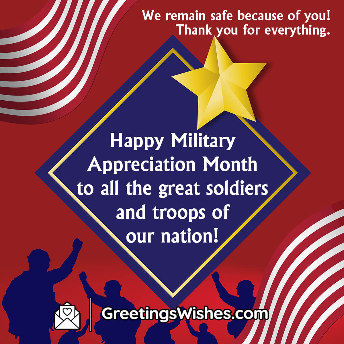 Happy Military Appreciation Month