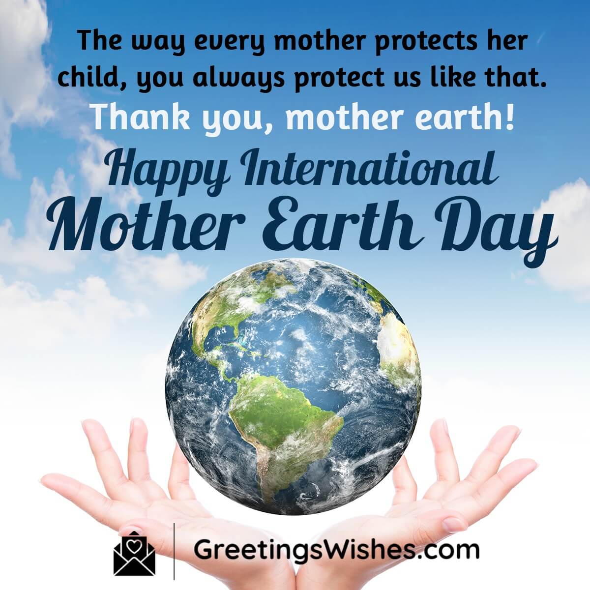 International Mother Earth Day Status Image