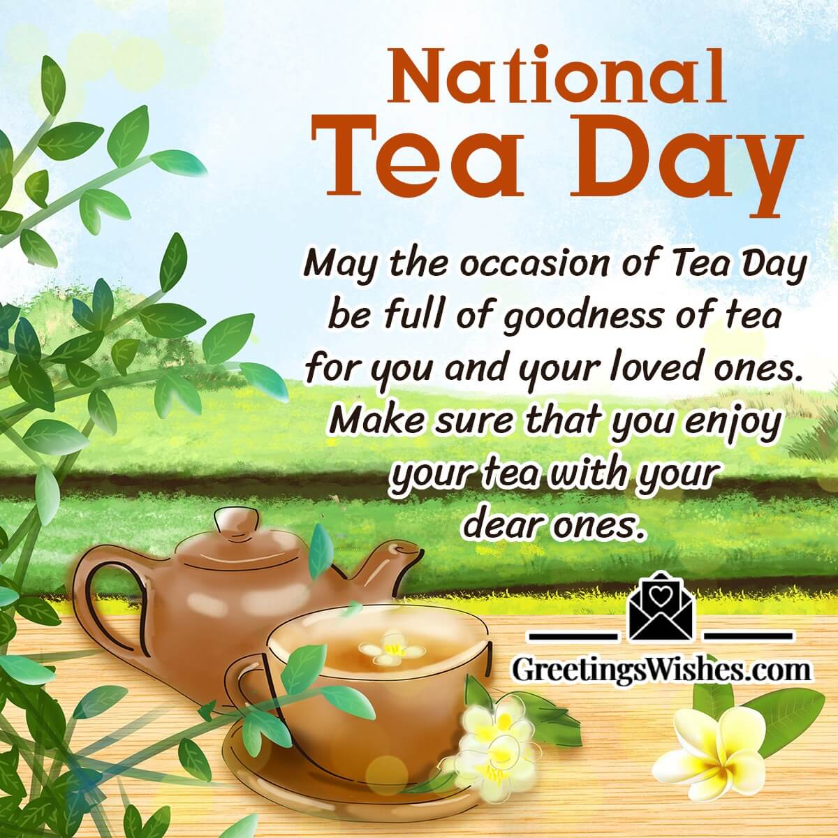 National Tea Day Messages