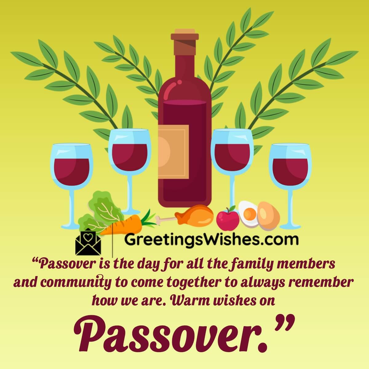 Passover Message For Family