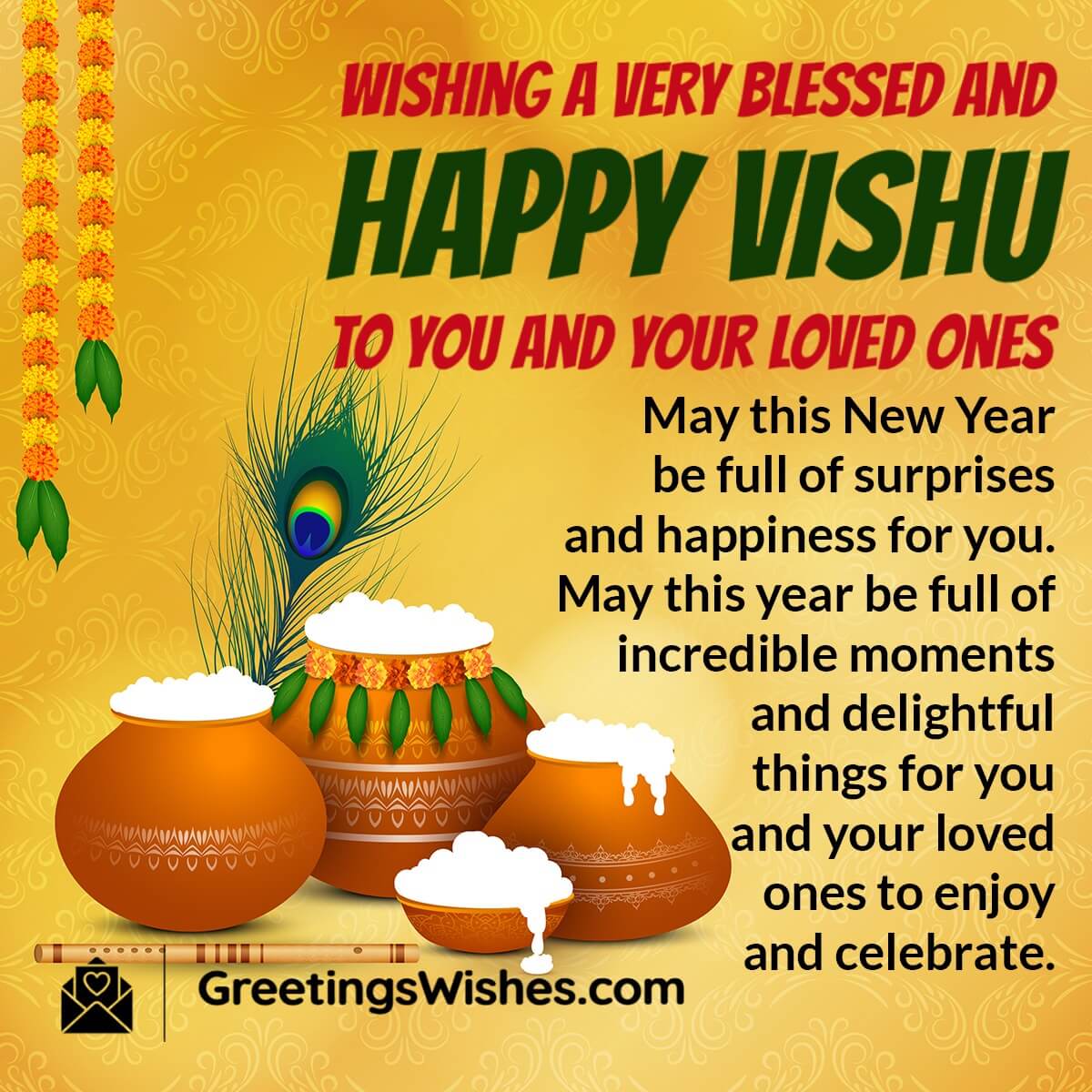 Vishu Wishes Messages