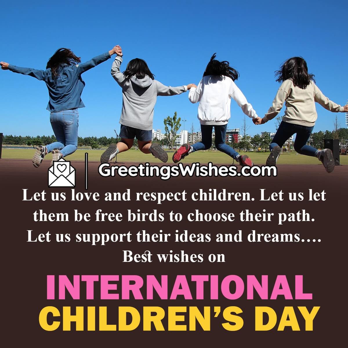Best Wishes On International Children’s Day