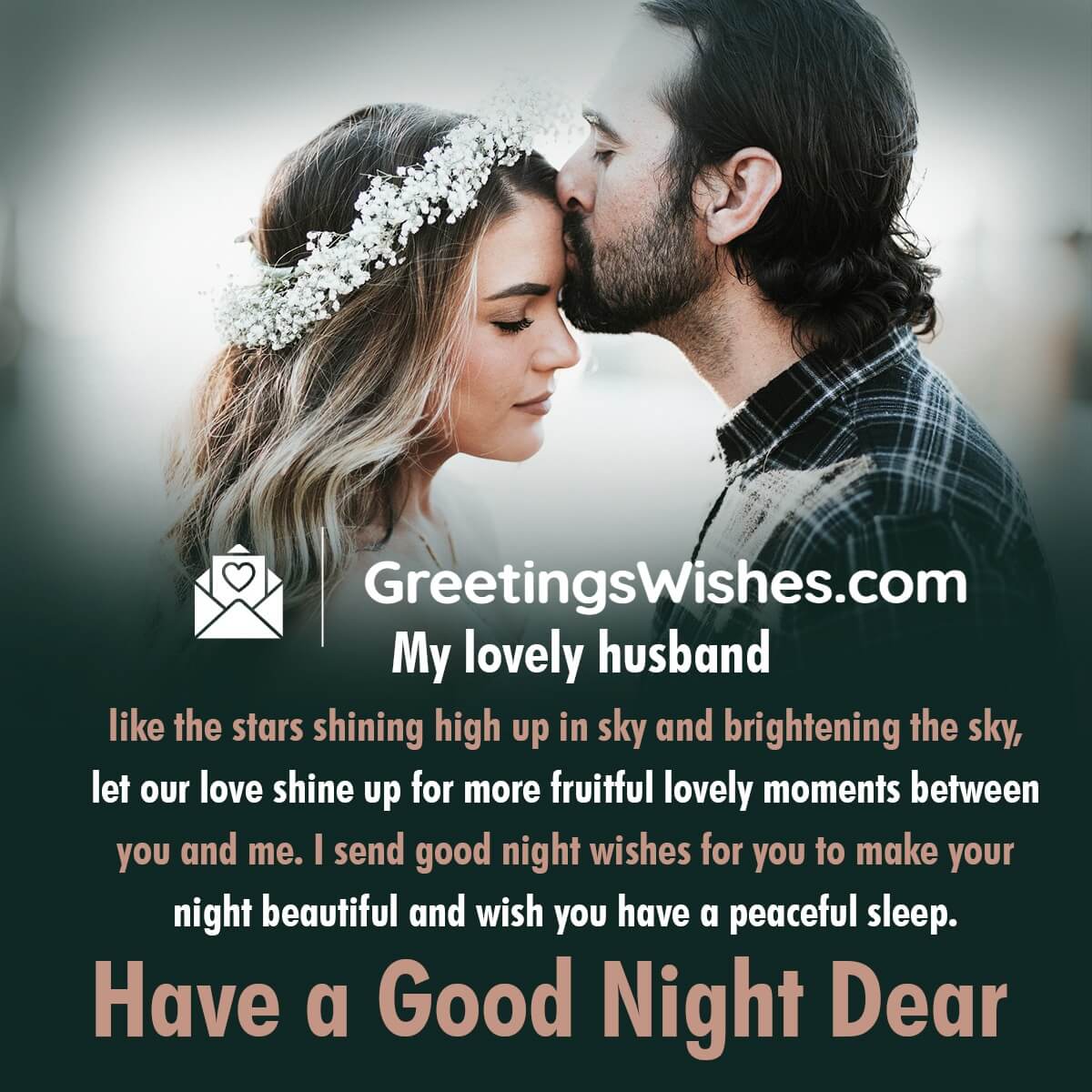 Good Night Wishes Messages to Husband