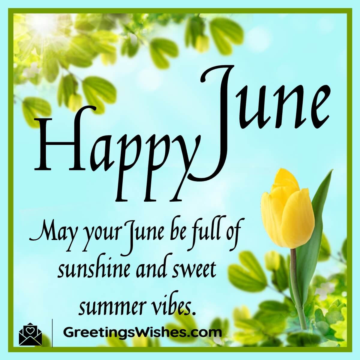 Happy June Wishes