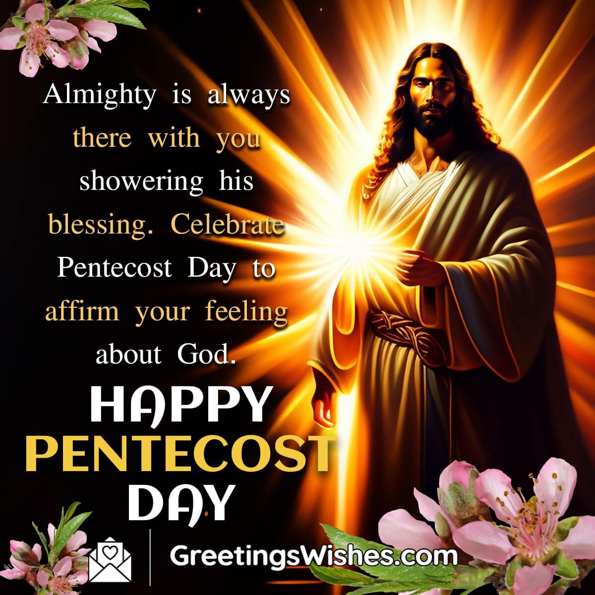 Happy Pentecost Day Wish Image