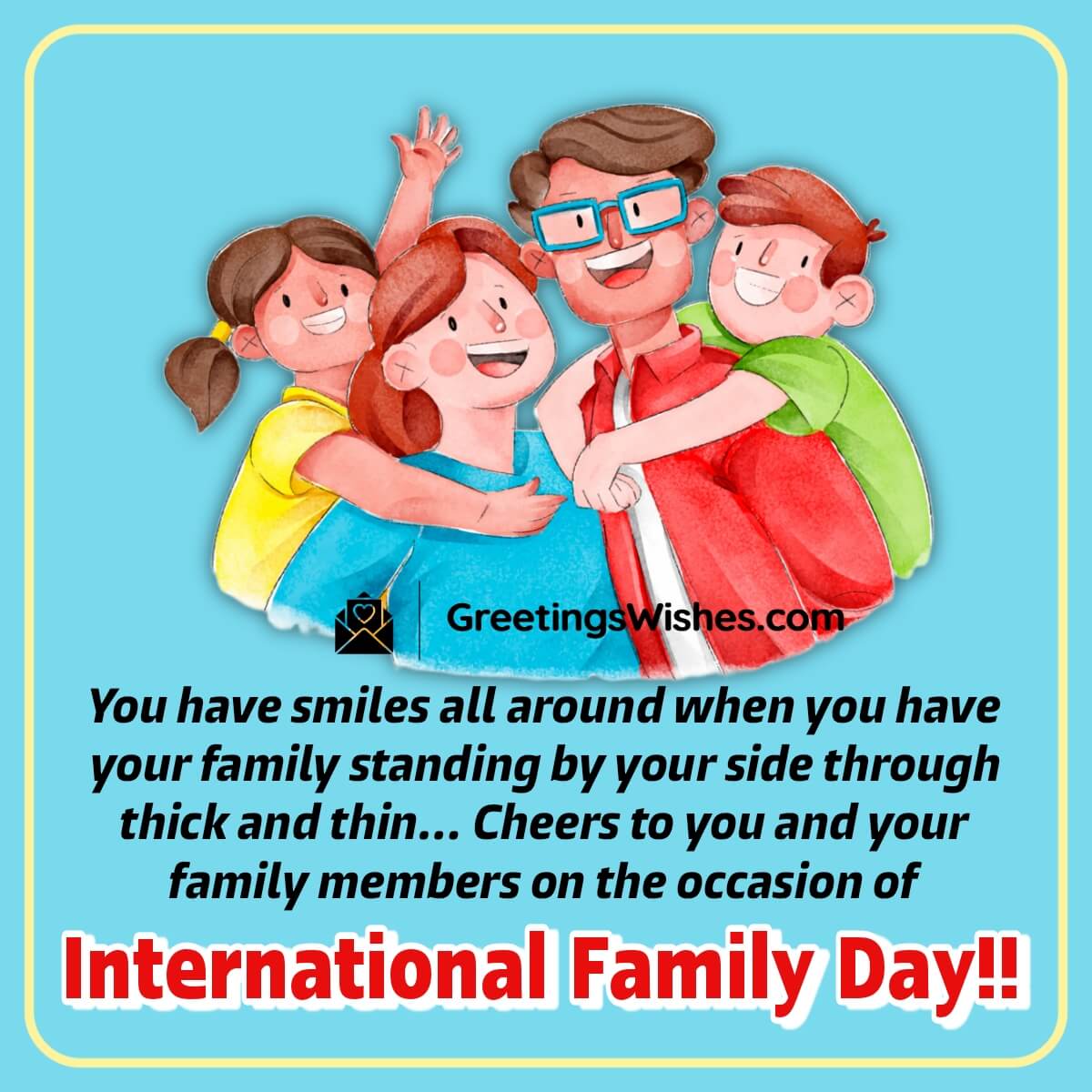 International Day Of Families Message