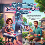 Online Romance Week Wishes