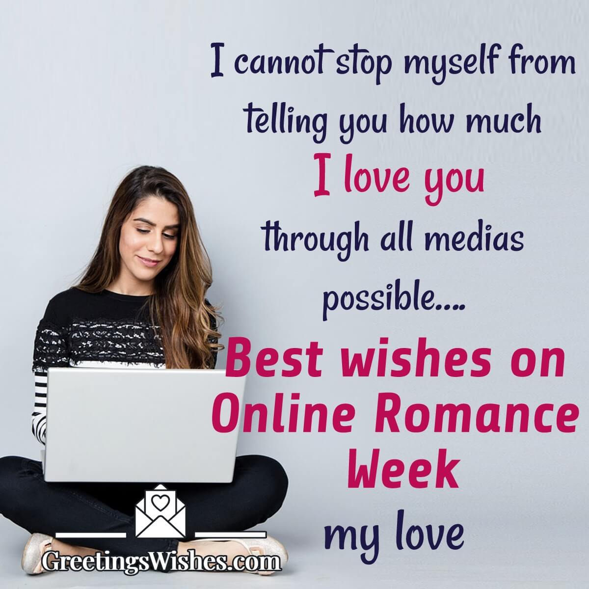 Online Romance Week Wishes