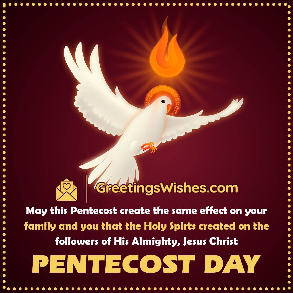 Pentecost Day Messages