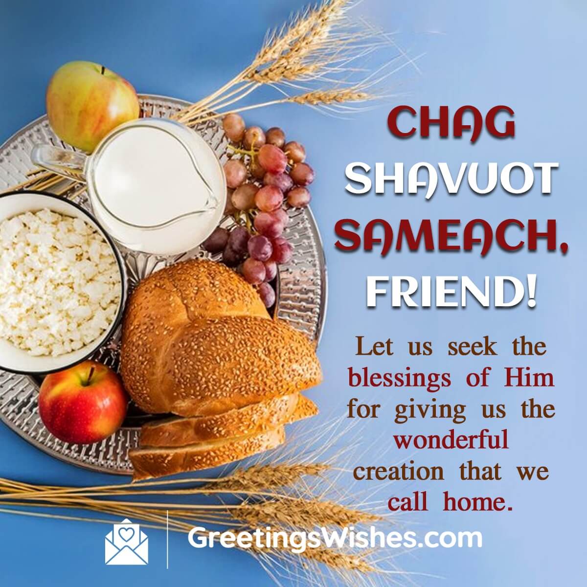 Shavuot Wishes For Friend