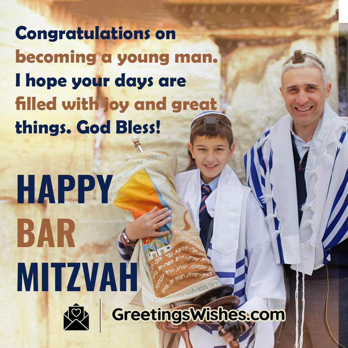 Congratulations On Bar Mitzvah Image
