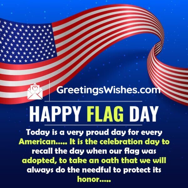 U.S.A. Flag Day Messages, Quotes ( 14th June ) Greetings Wishes