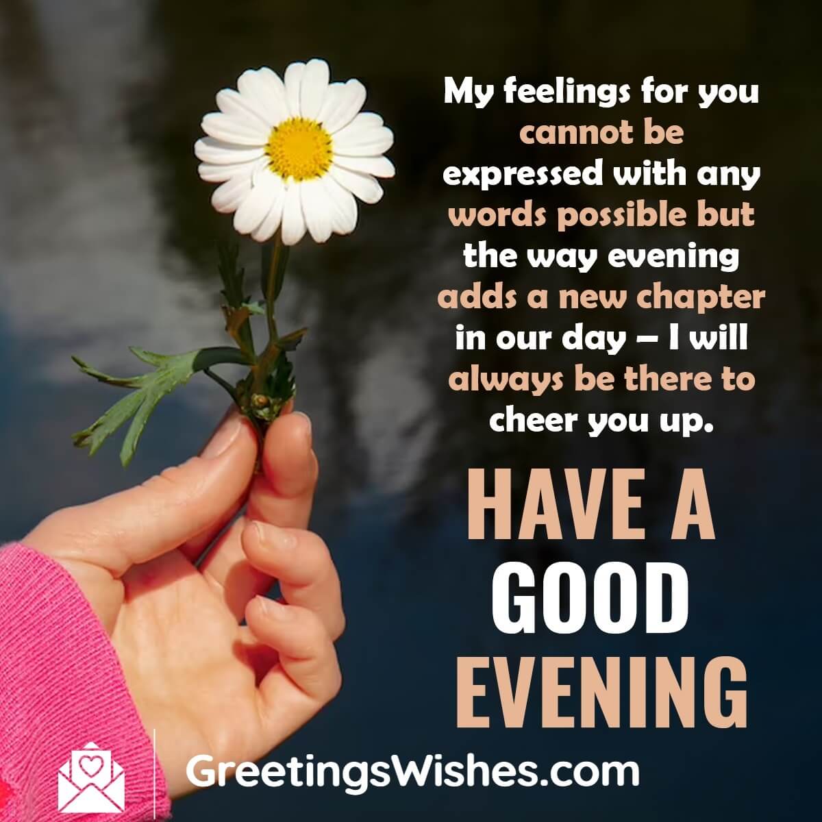 Good Evening Wish Image