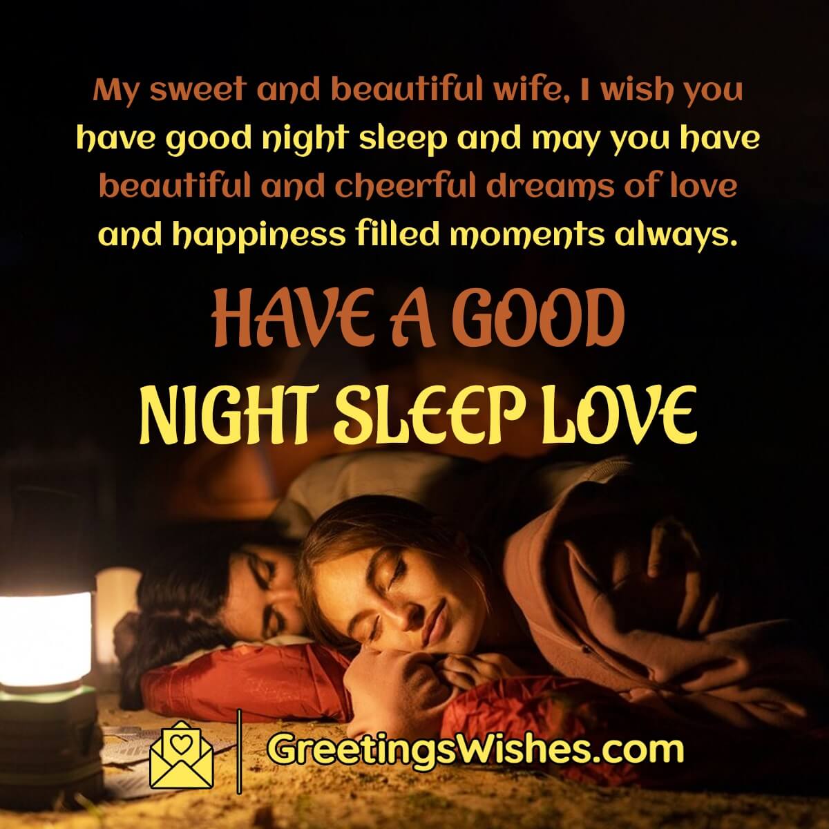 Good Night Messages to Wife