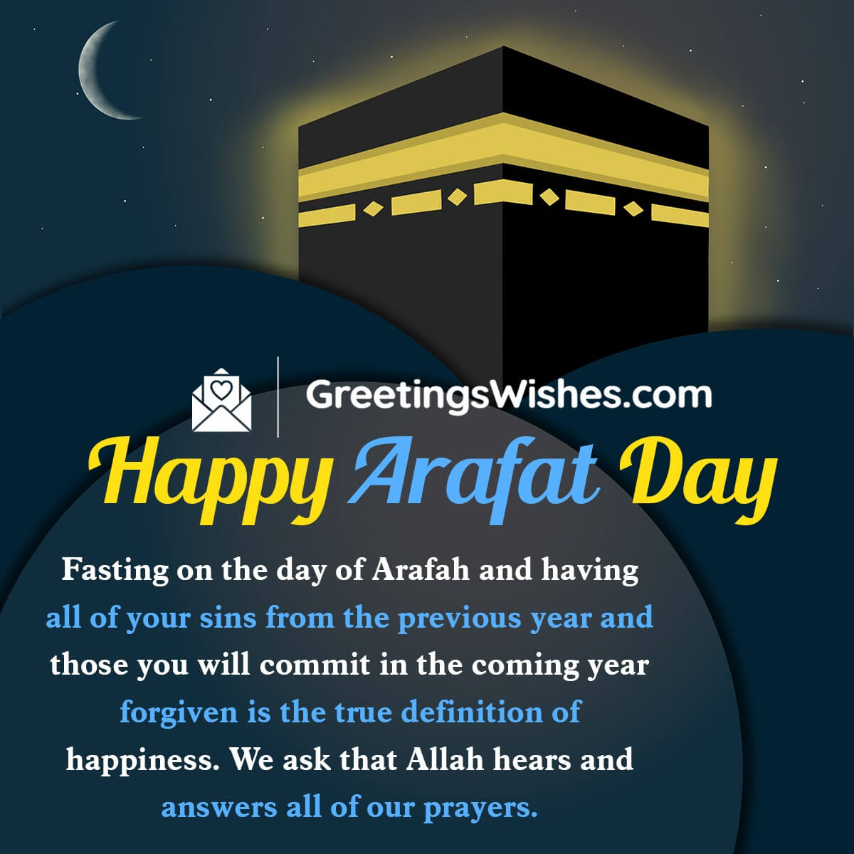 Happy Arafat Day Messages