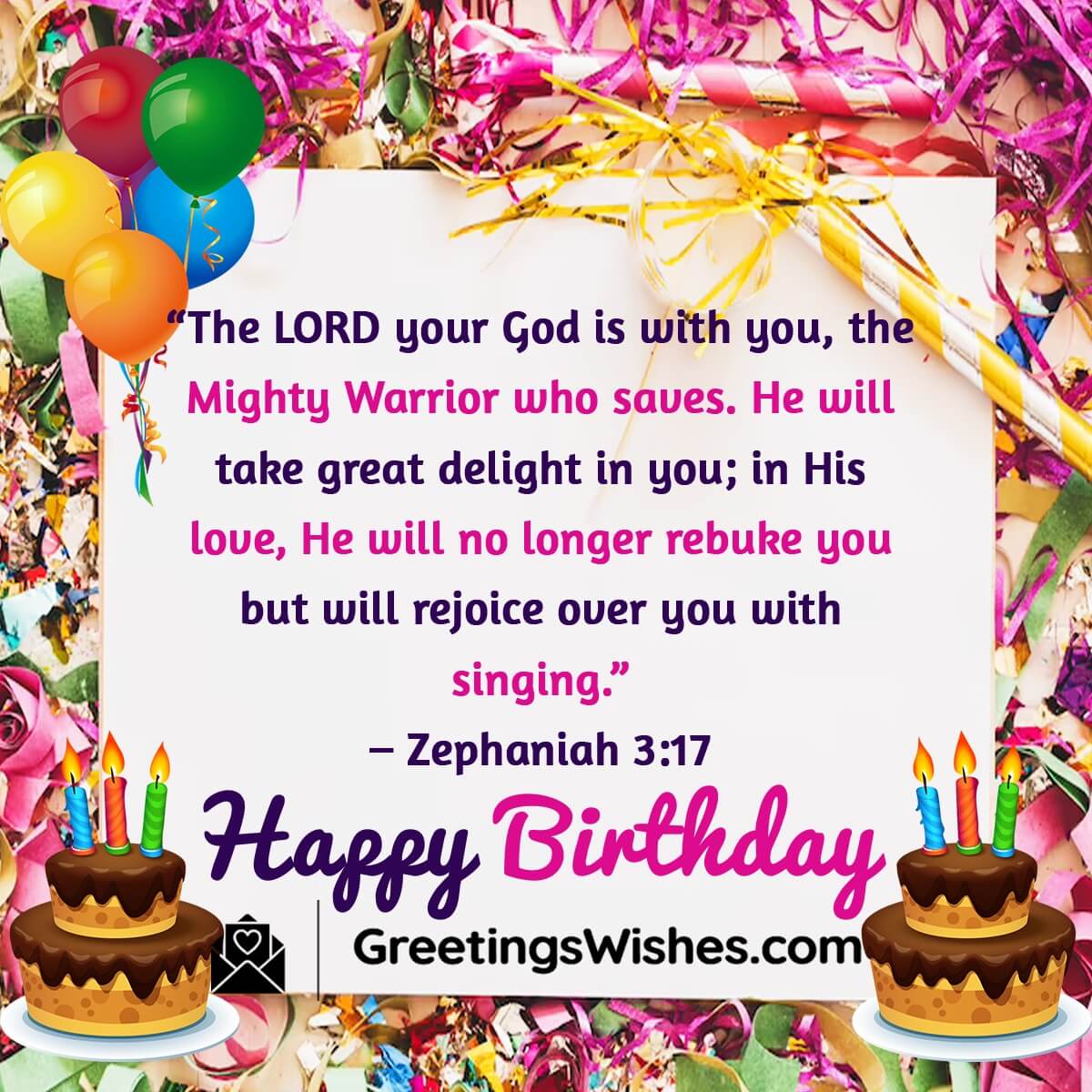 Happy Birthday Bible Verses