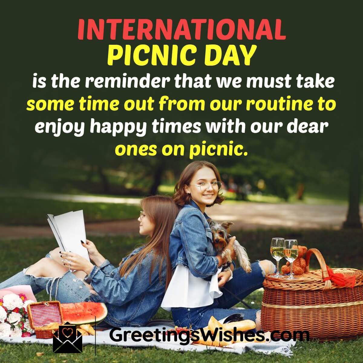 International Picnic Day Wishes Messages ( 14th June )