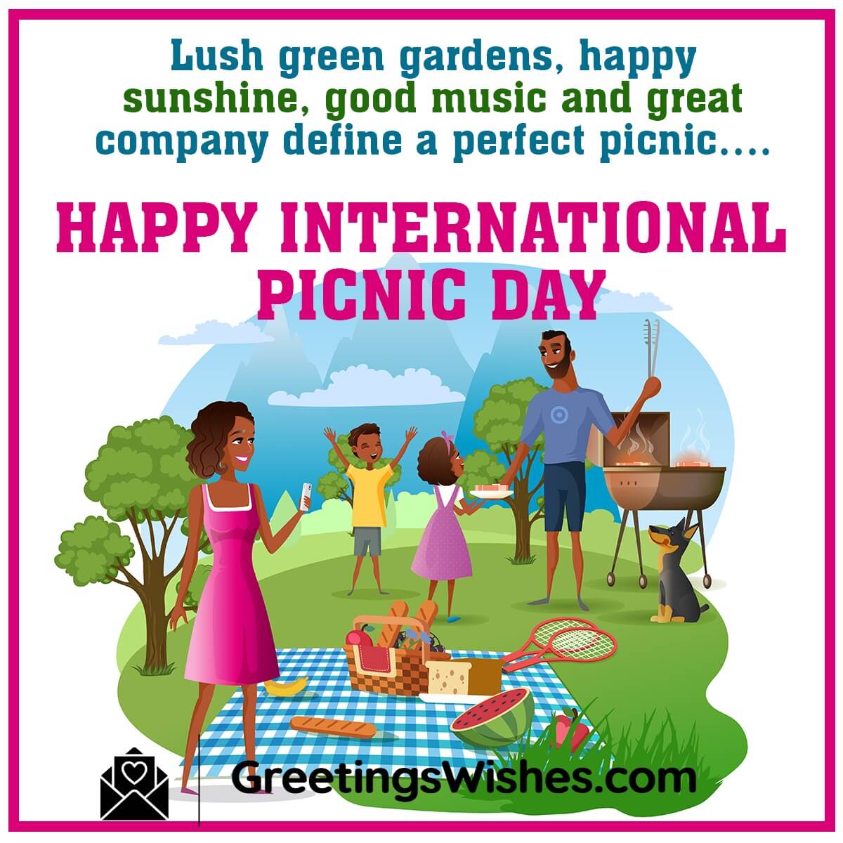 International Picnic Day Wishes Messages