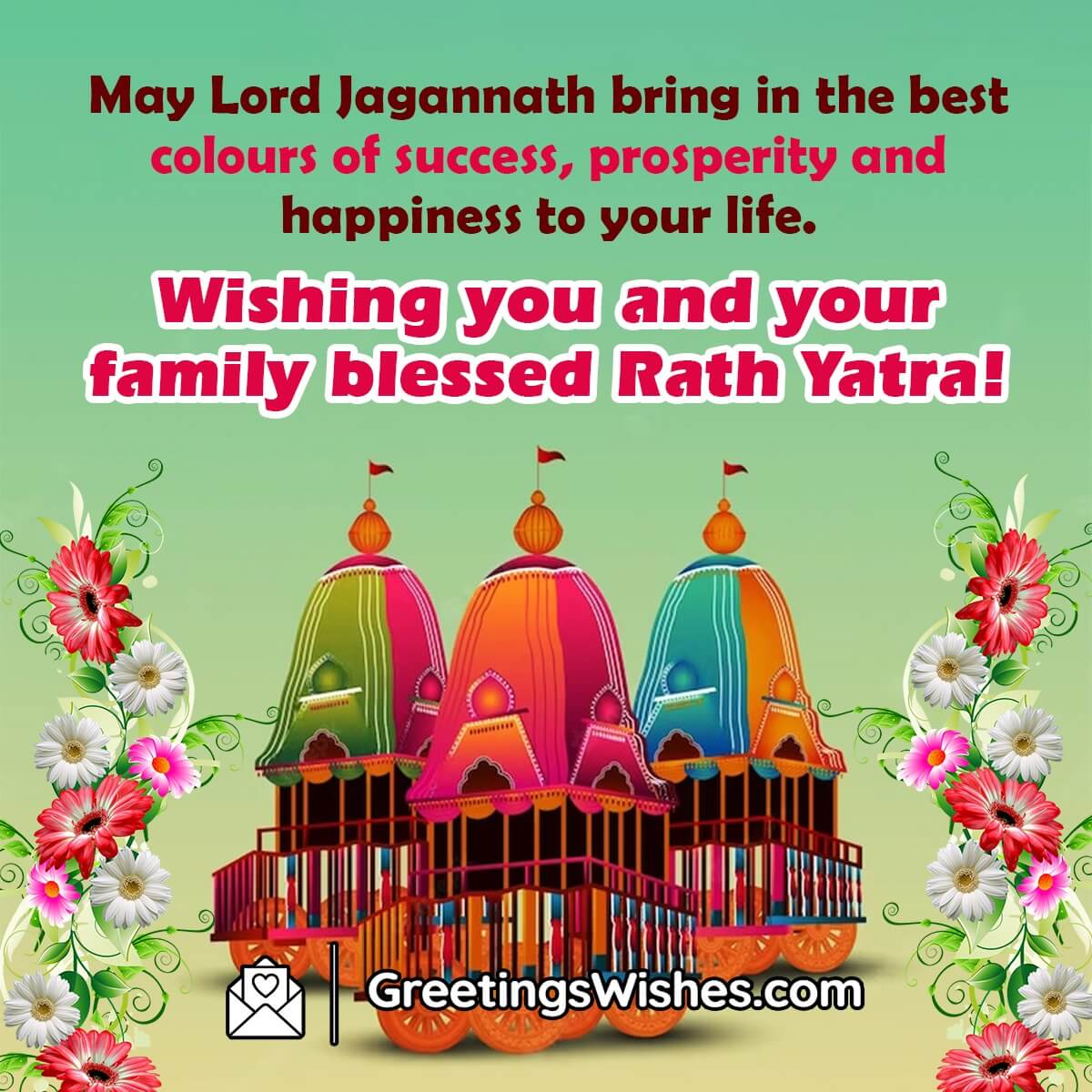 Jagannath Rath Yatra Wishes Messages