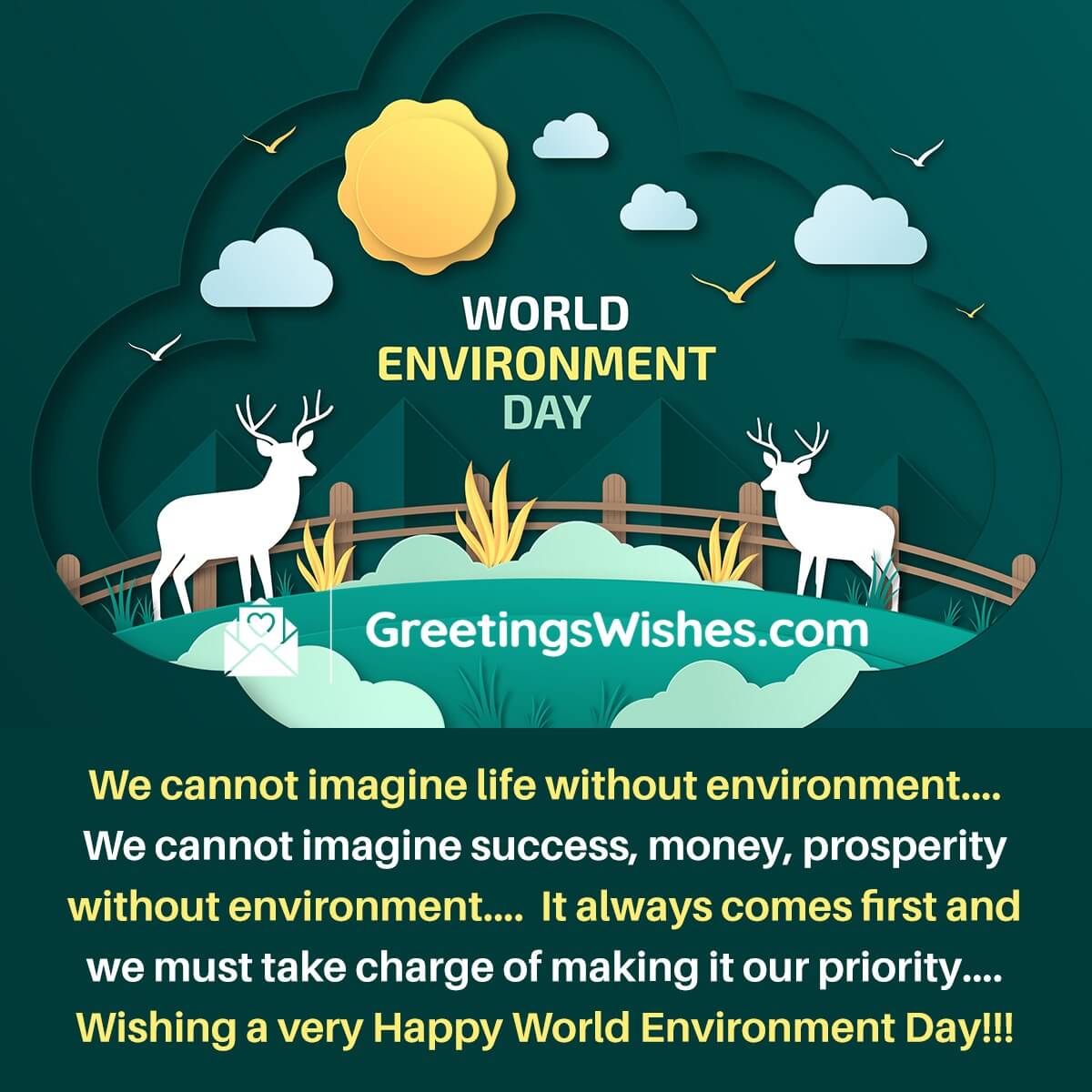 World Environment Day Message Image