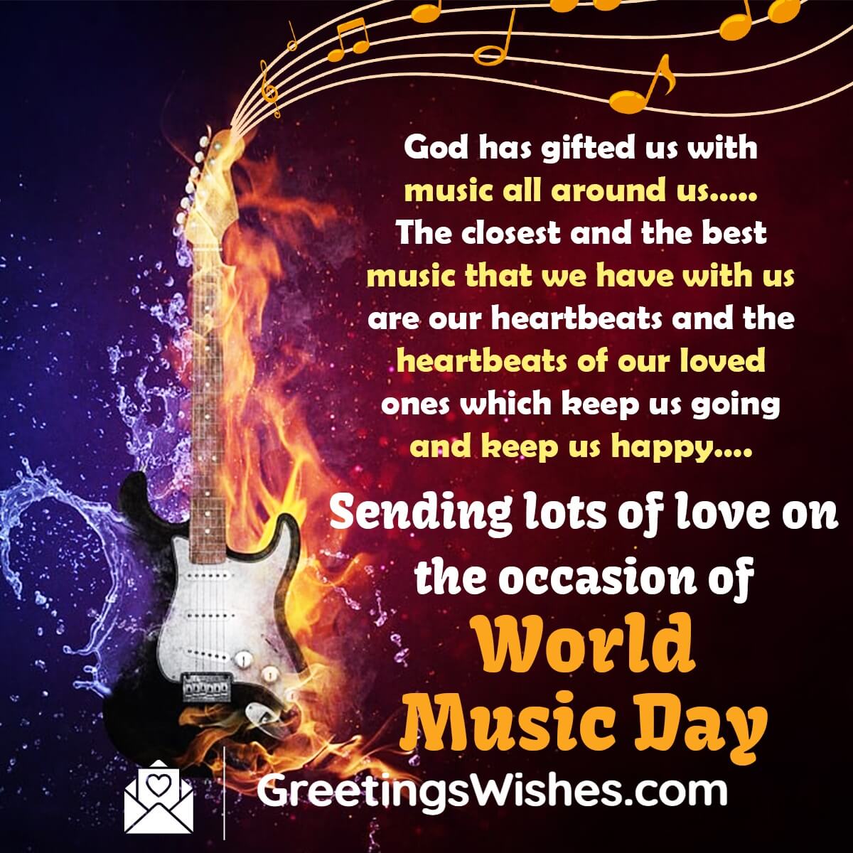 World Music Day Message