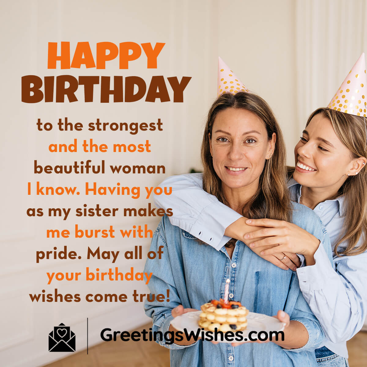 Birthday Wish For Sister