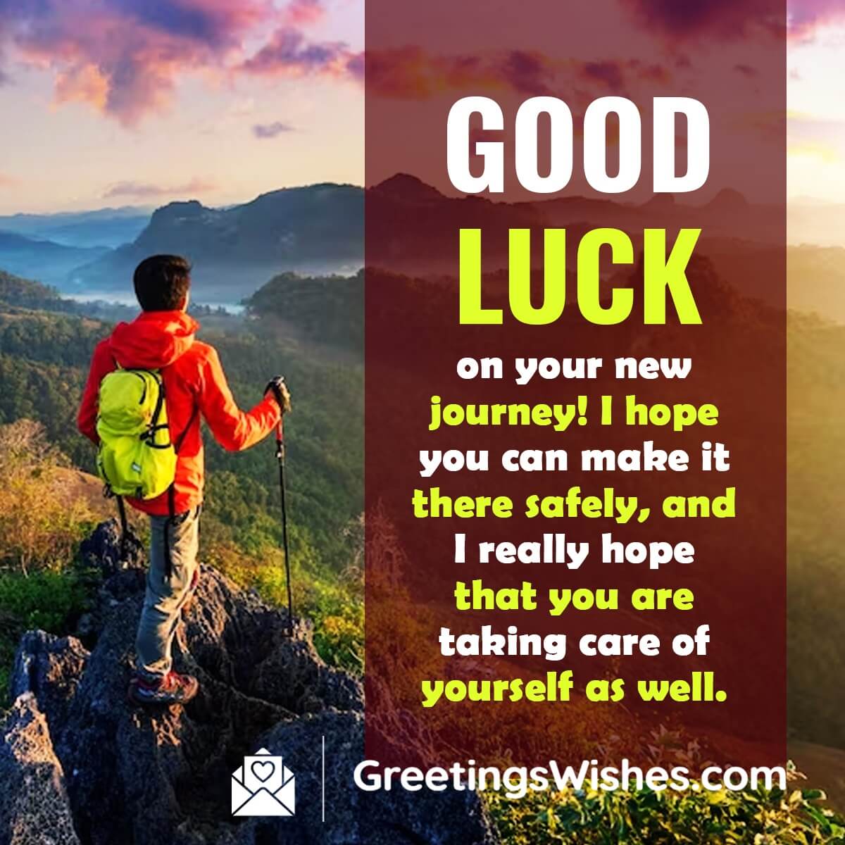 good luck new journey quotes