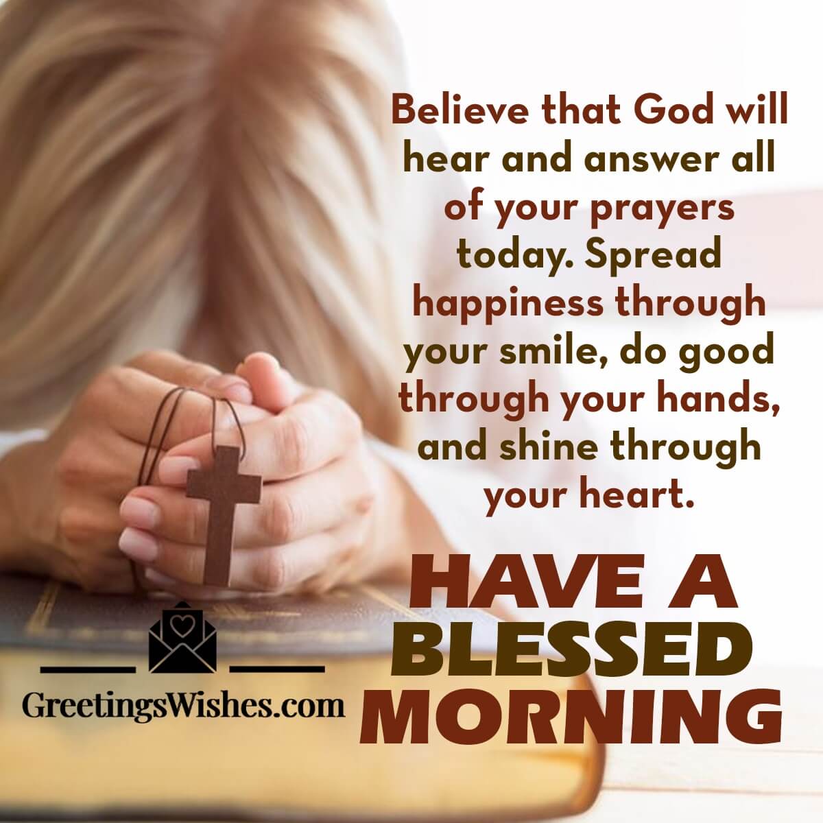 Good Morning Prayer Blessing