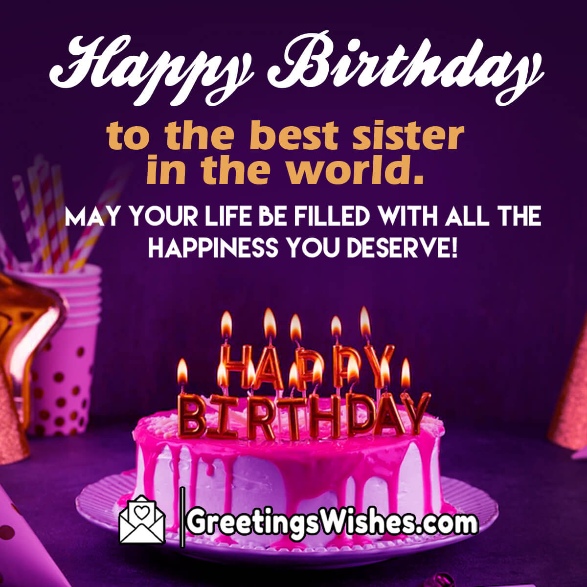 Birthday Wishes for Sister Greetings Wishes