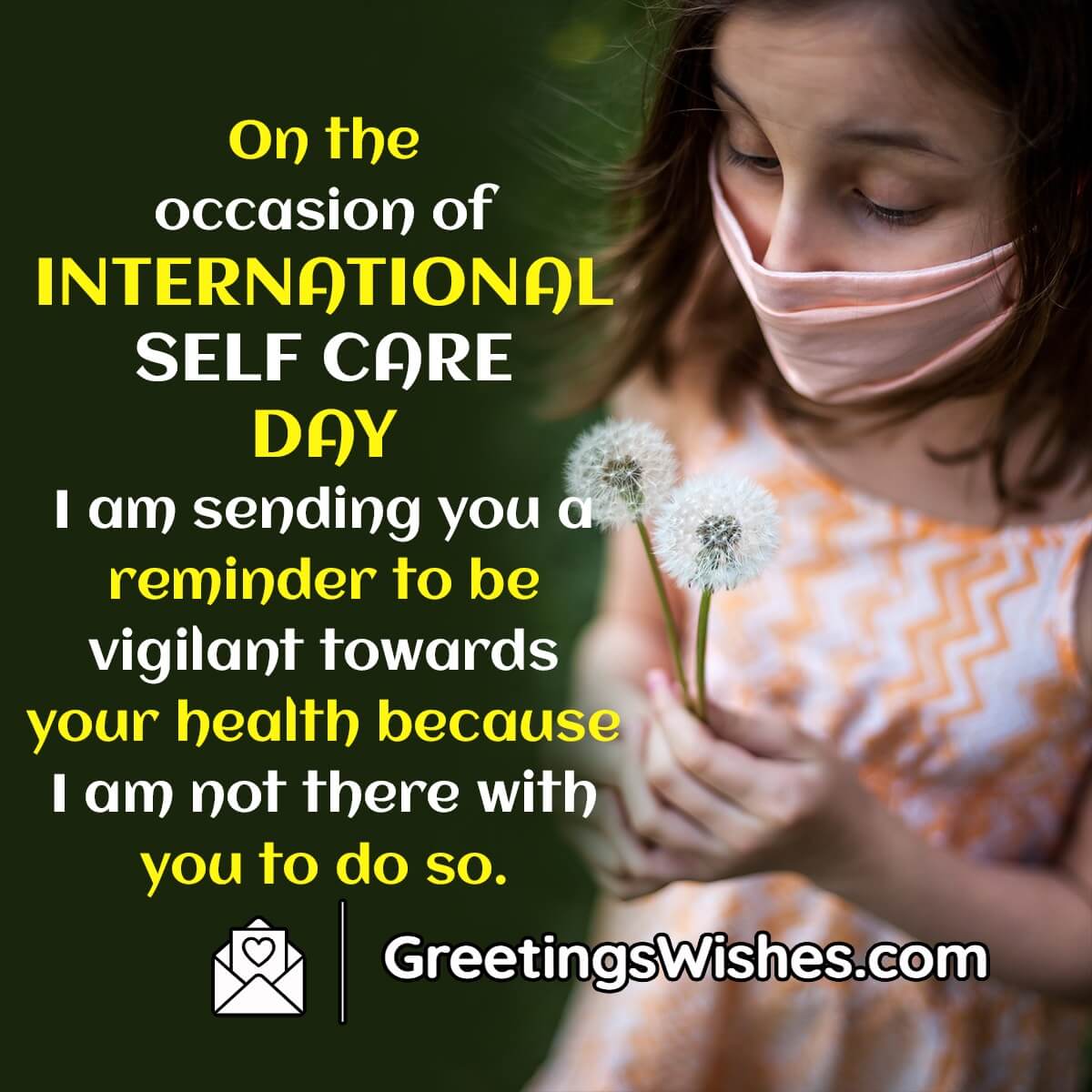 International Self Care Day Messages