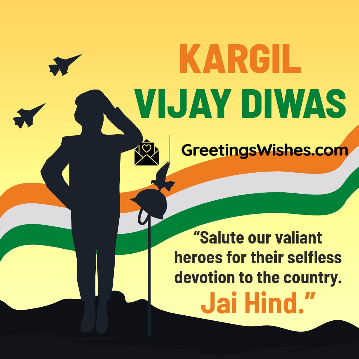 Kargil Vijay Diwas Wishes In English