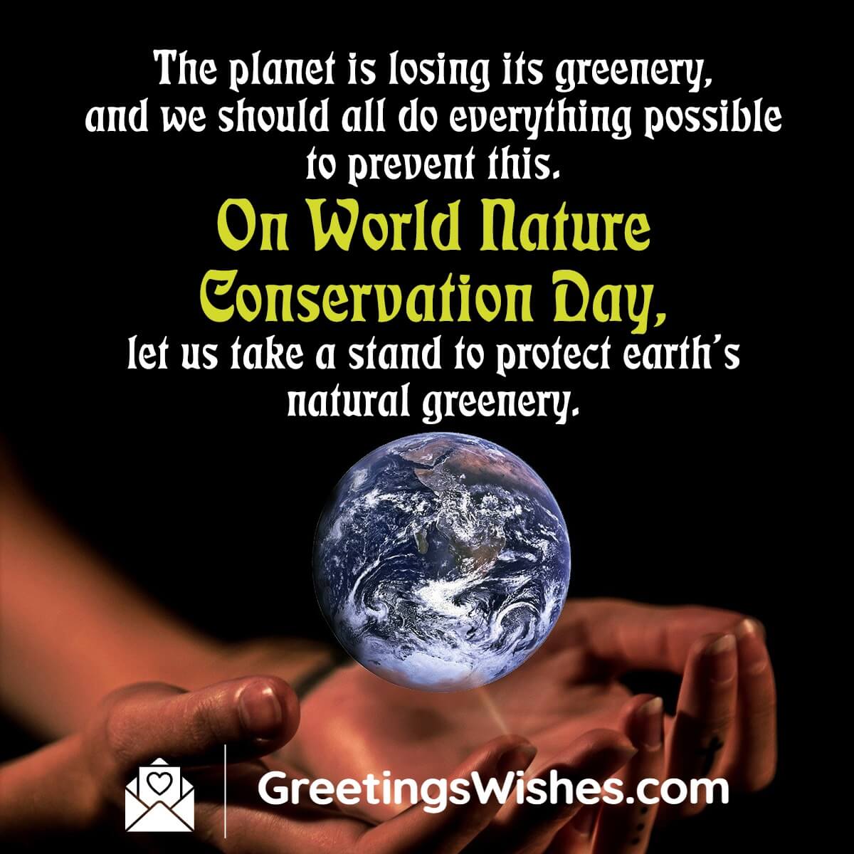 Message On World Nature Conservation Day