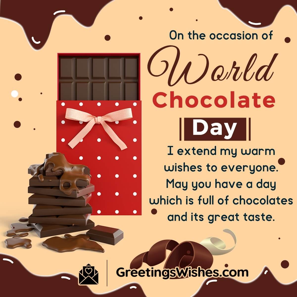 World Chocolate Day Wishes Messages