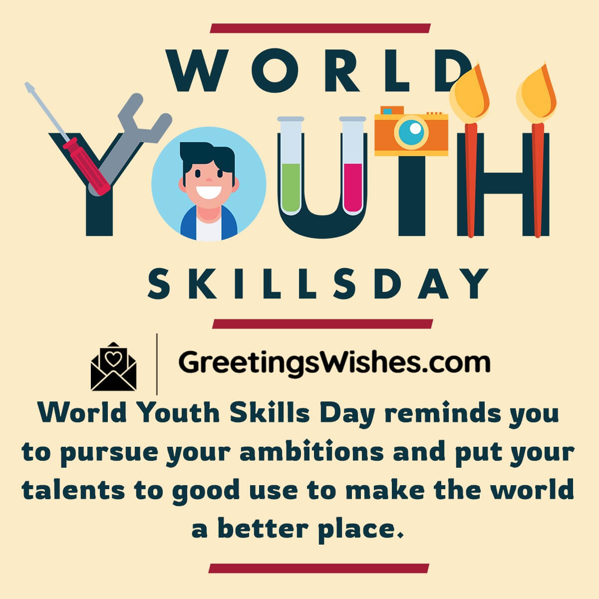 World Youth Skills Day Caption