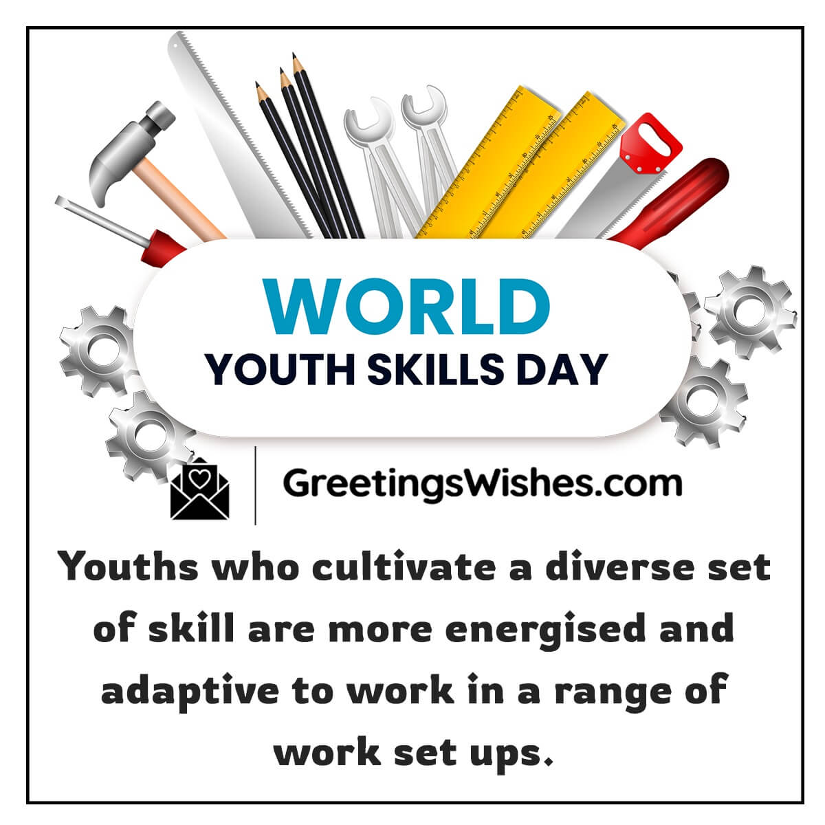 World Youth Skills Day Poster
