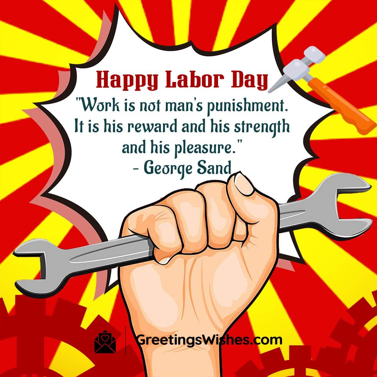 Happy Labor Day Inspiring Quote