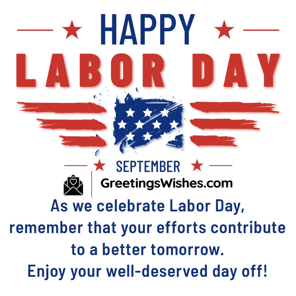 Happy Labor Day Message