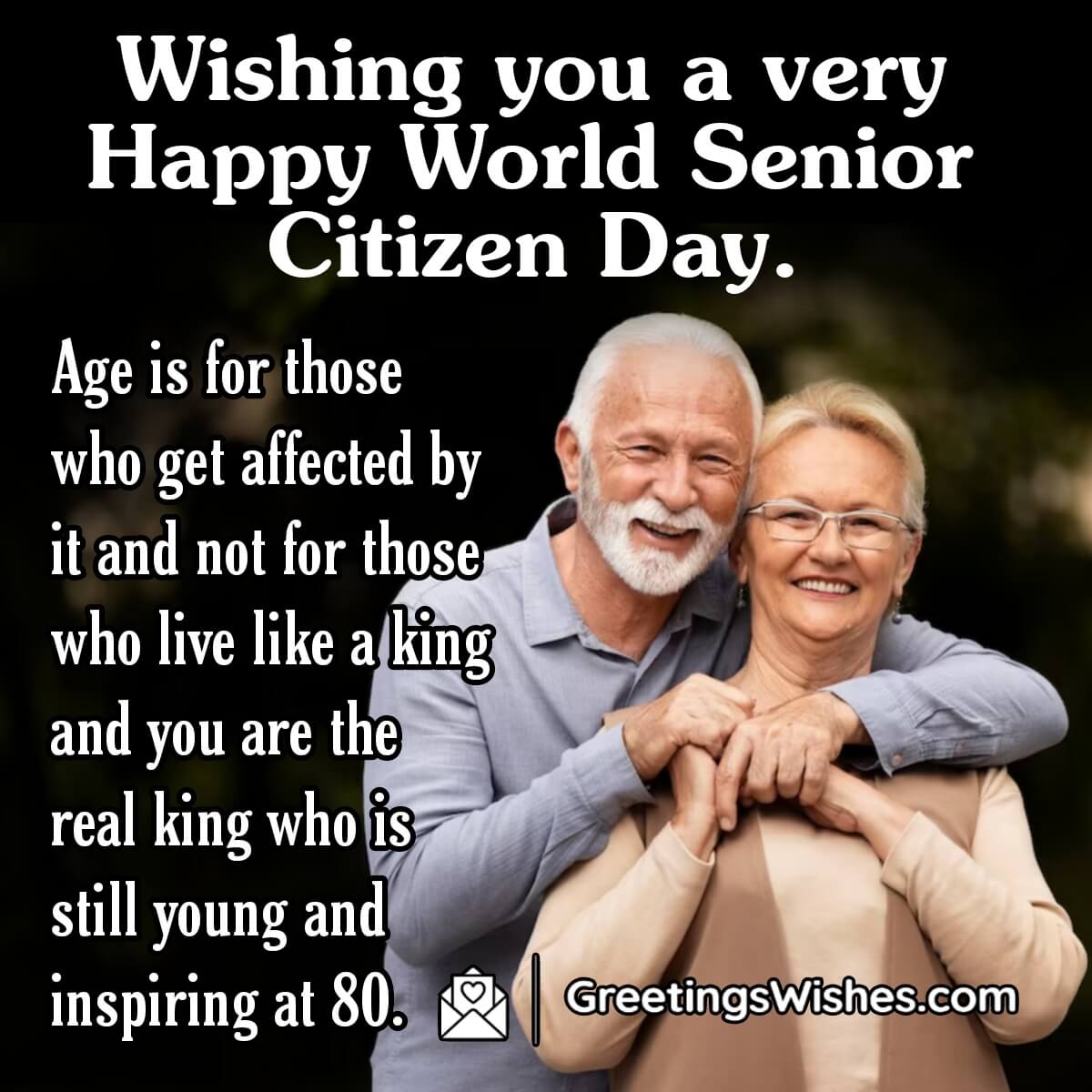 Happy World Senior Citizen Day Quote