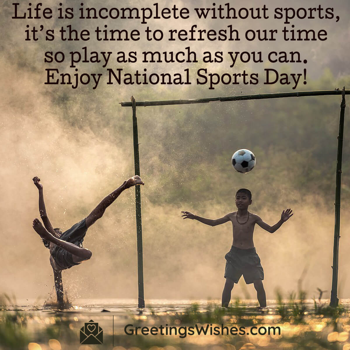 National Sports Day Greeting