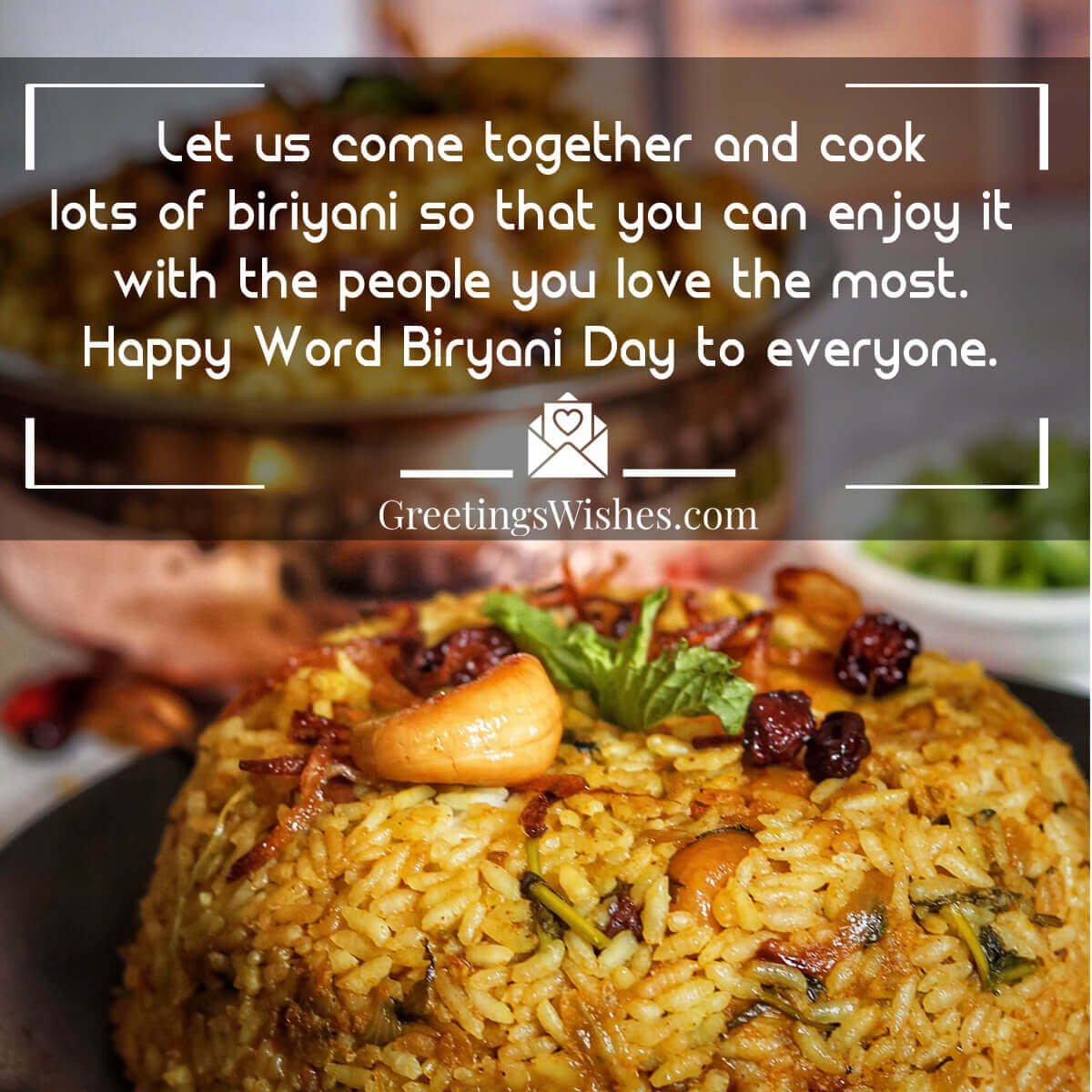 World Biryani Day Quotes