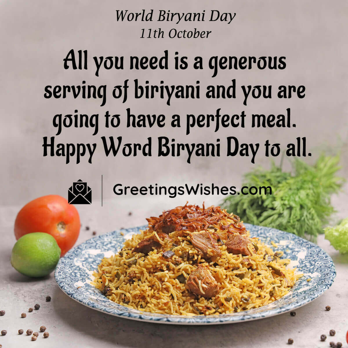 World Biryani Day Wishes