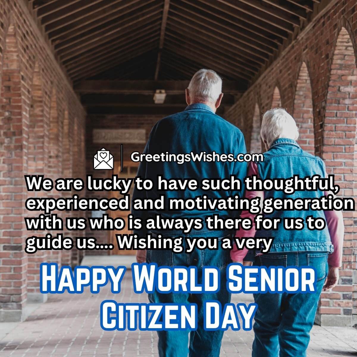 World Senior Citizen Day Status