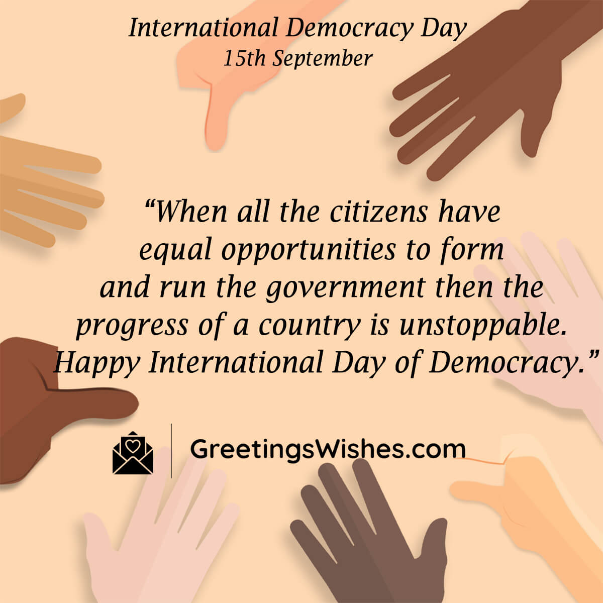 Democracy Day Wishes