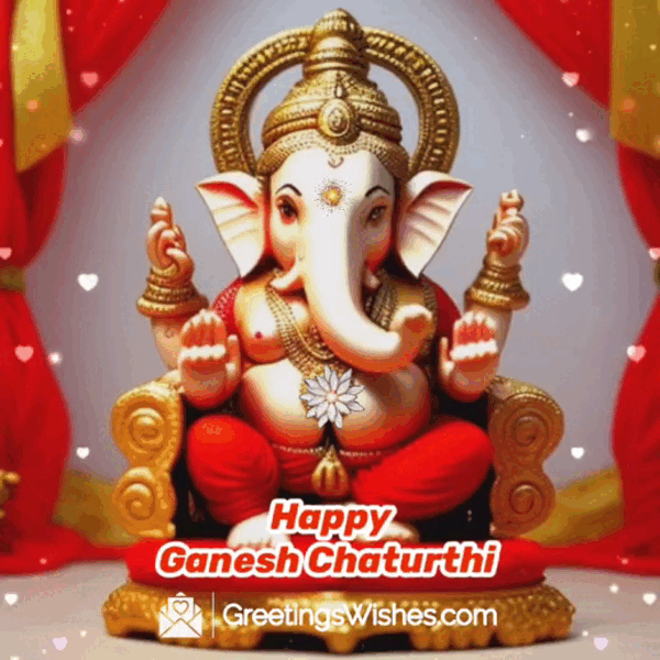 Happy Ganesh Chaturthi Gif Image