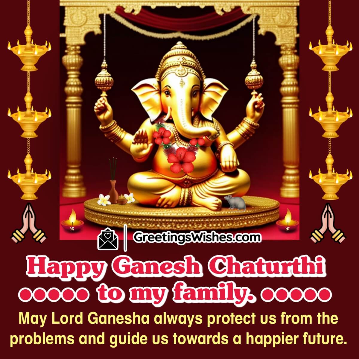 Happy Ganesh Chaturthi To My Family